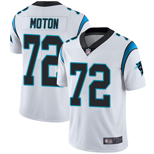Carolina Panthers Limited White Youth Taylor Moton Road Jersey NFL Football #72 Vapor Untouchable->carolina panthers->NFL Jersey